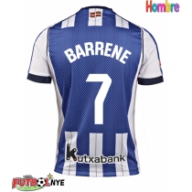 Camiseta Real Sociedad Ander Barrenetxea #7 Primera Equipación 2025-26 manga corta